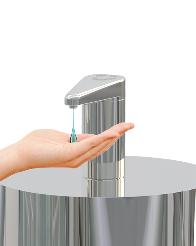 dispenser gel igienizzante automatico 09